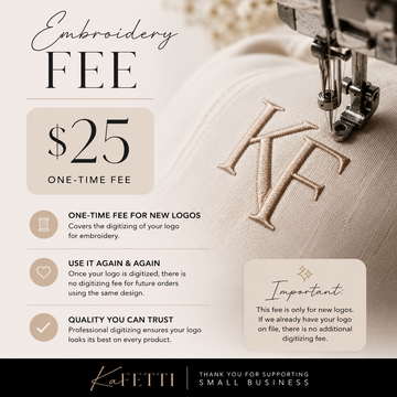 Embroidery Fee