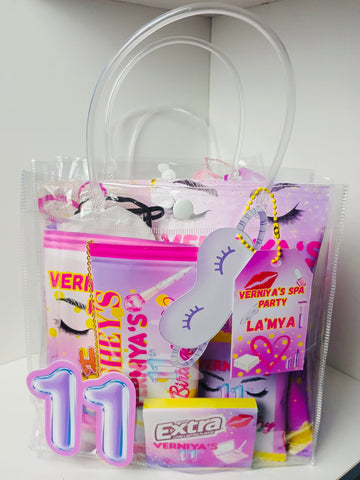5 Piece Party Favor Bags Set