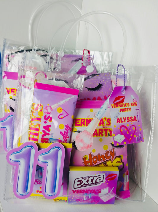 5 Piece Party Favor Bags Set