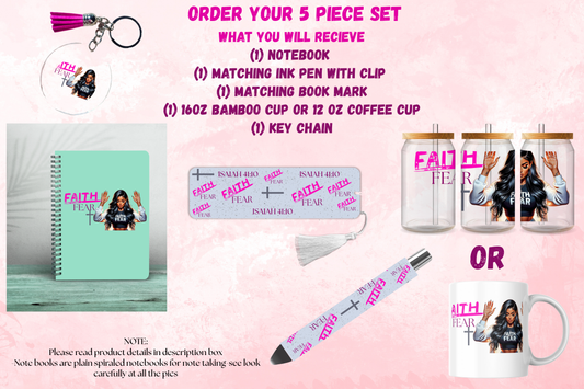 5 Piece Latino Women Of Faith Prayer Set