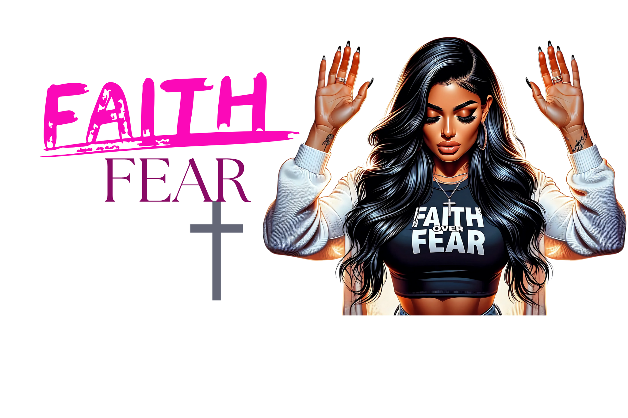5 Piece Latino Women Of Faith Prayer Set
