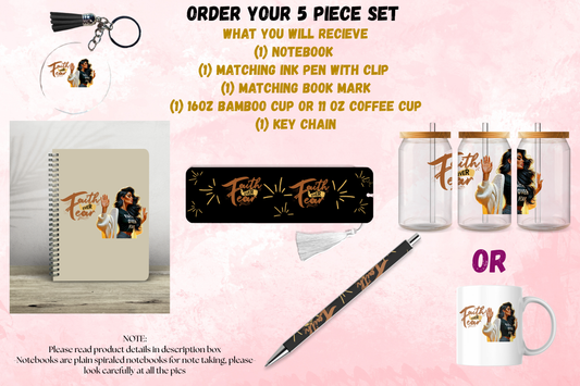 5 Piece Latino Women Of Faith Prayer Set