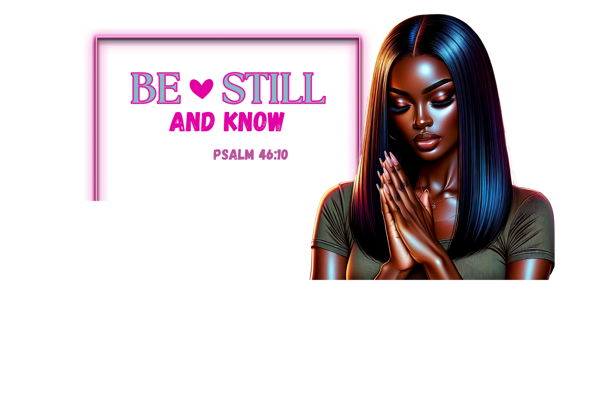 5 Piece Black Women Of Faith Prayer Set