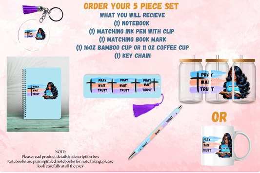 5 Piece Latino Women Of Faith Prayer Set