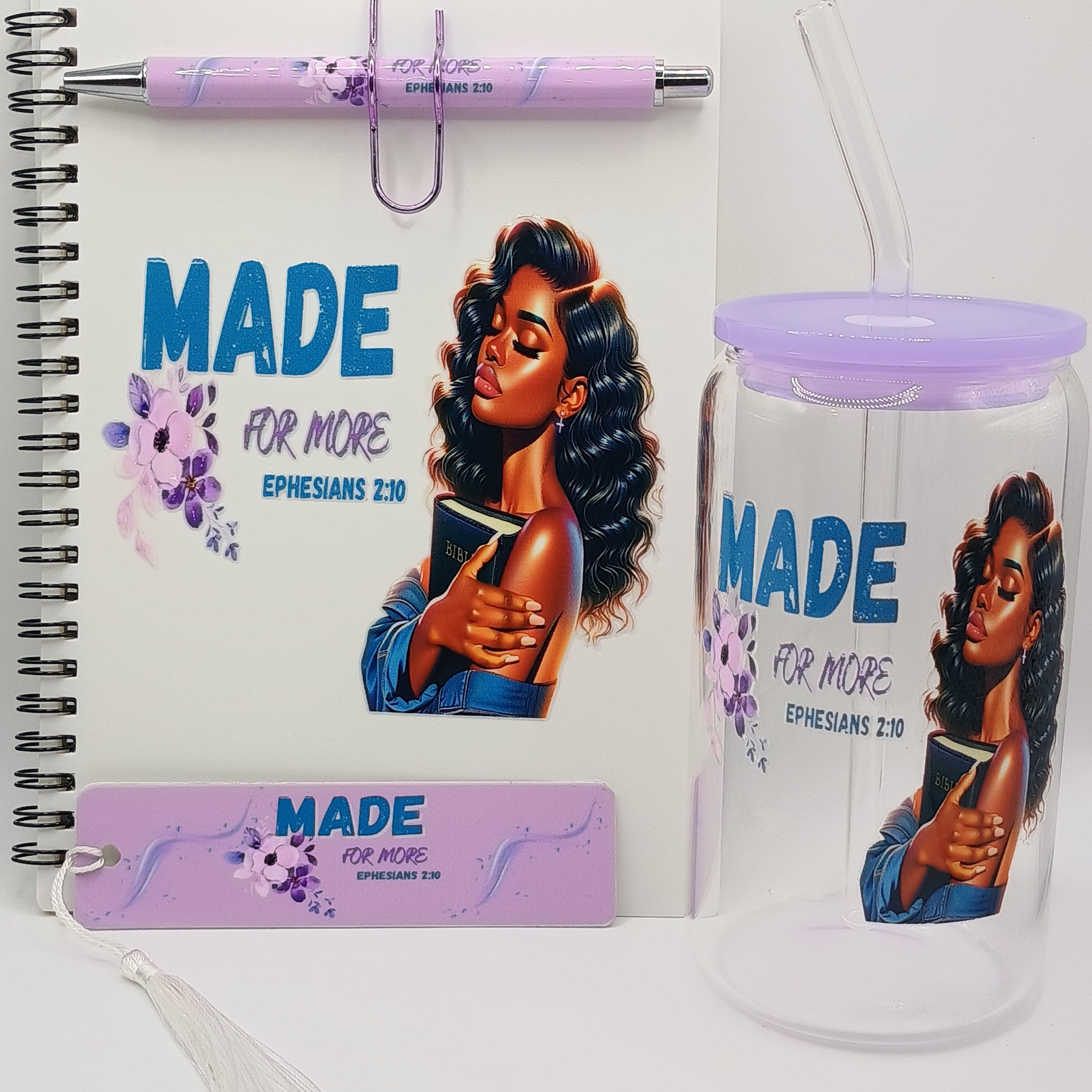 5 Piece Black Women Of Faith Set
