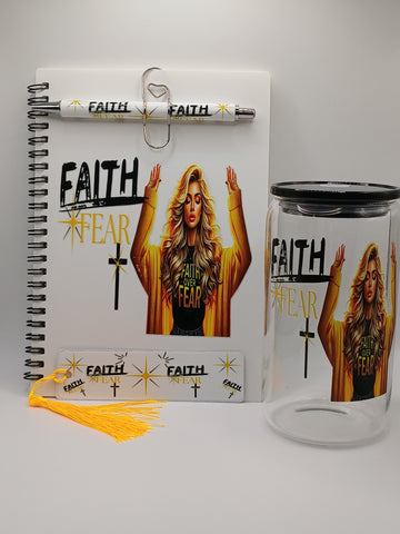 5 Piece White Women Of Faith Prayer Set