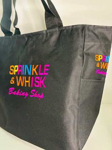 Custom Embroidered Business Tote Bag