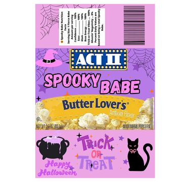 SPOOKY BABE POPCORN TEMPLATE