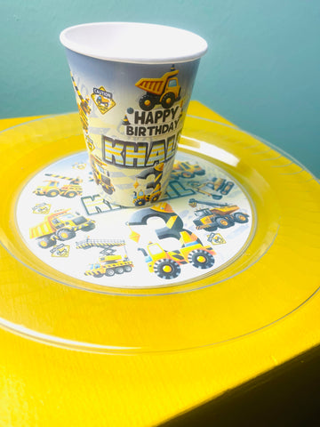 CUPS AND PLATE SET $75/10 SETS