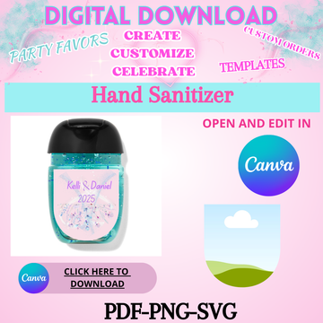 HAND SANITIZER TEMPLATE